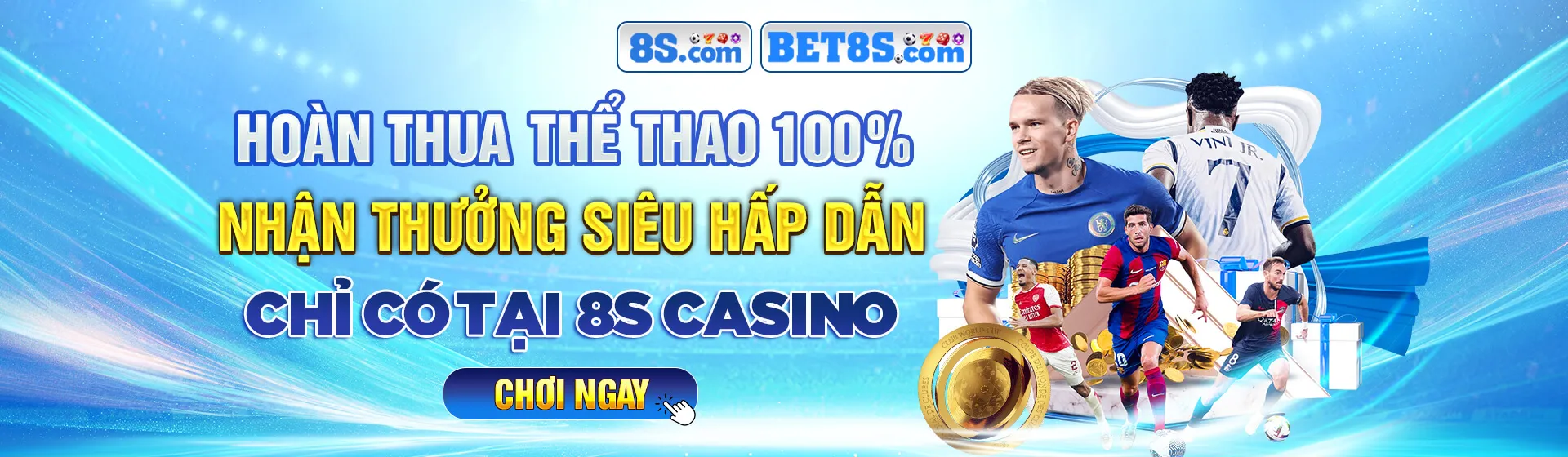 bet8s hoàn thua thể thao
